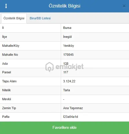 Asfalta Cephe 3.124 M²! Yeniköyde Satılık Tarla - 4