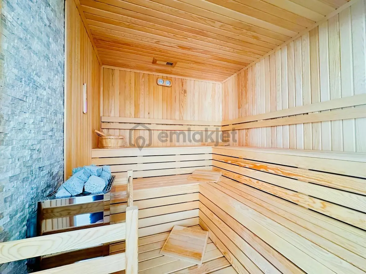 Alanya Oba'da Site İçerisinde Satılık 3+2 Dubleks Daire - 33
