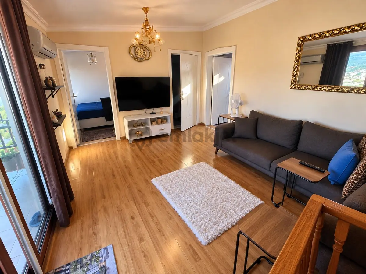 Site İçerisinde Deniz Manzaralı 3+2 Dubleks Daire - 8