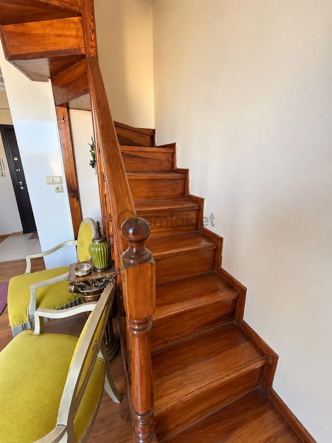 Site İçerisinde Deniz Manzaralı 3+2 Dubleks Daire - 16