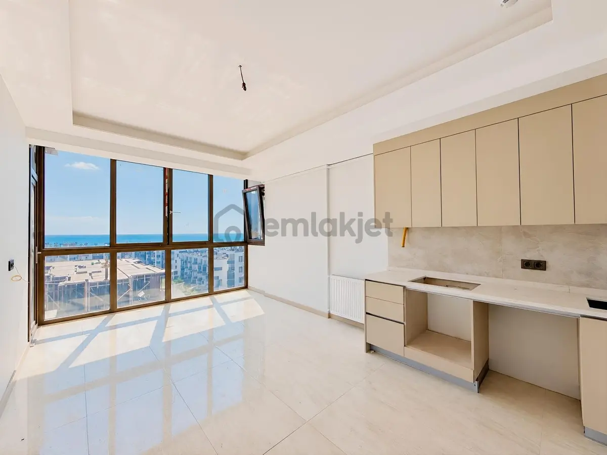 Remax Palm'den Tece De Full Deniz Manzaralı Sıfır 1+1 Satılık - 12