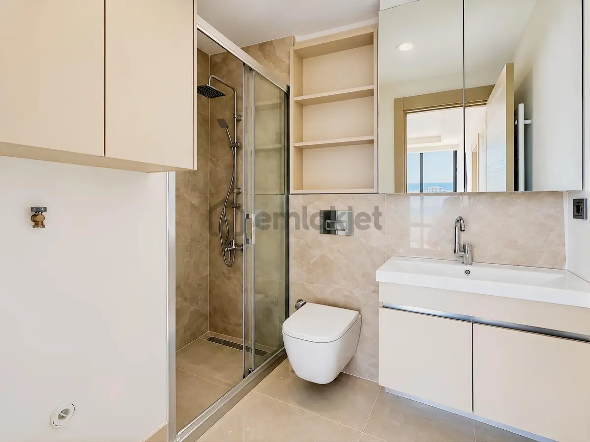 Remax Palm'den Tece De Full Deniz Manzaralı Sıfır 1+1 Satılık - 26