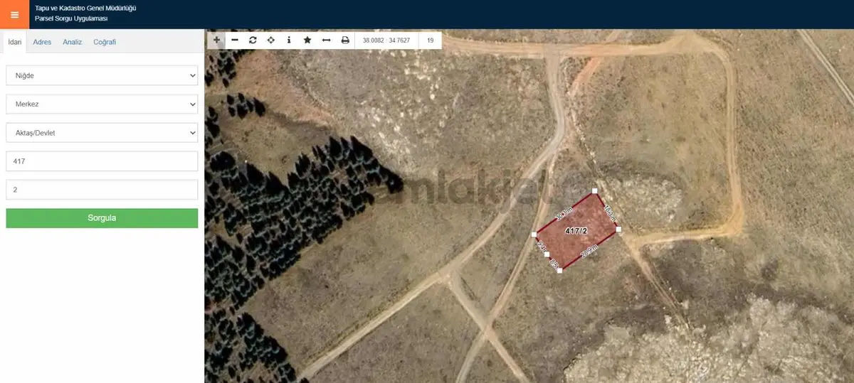 Niğde Merkez Aktaş Devlet Mah. Baraj Manzaralı Arsa - 19