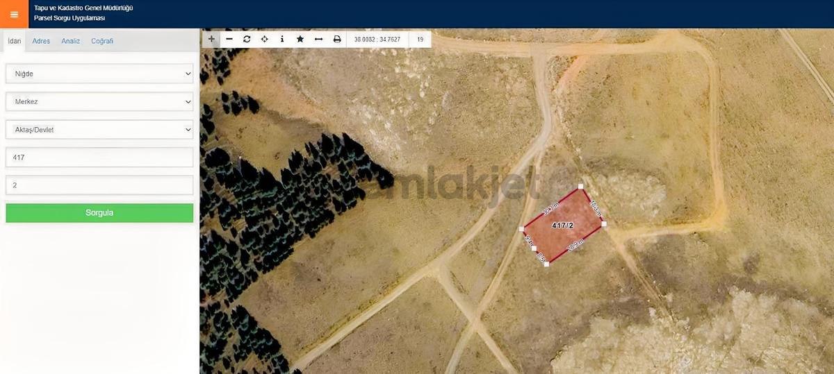 Niğde Merkez Aktaş Devlet Mah. Baraj Manzaralı Arsa - 6