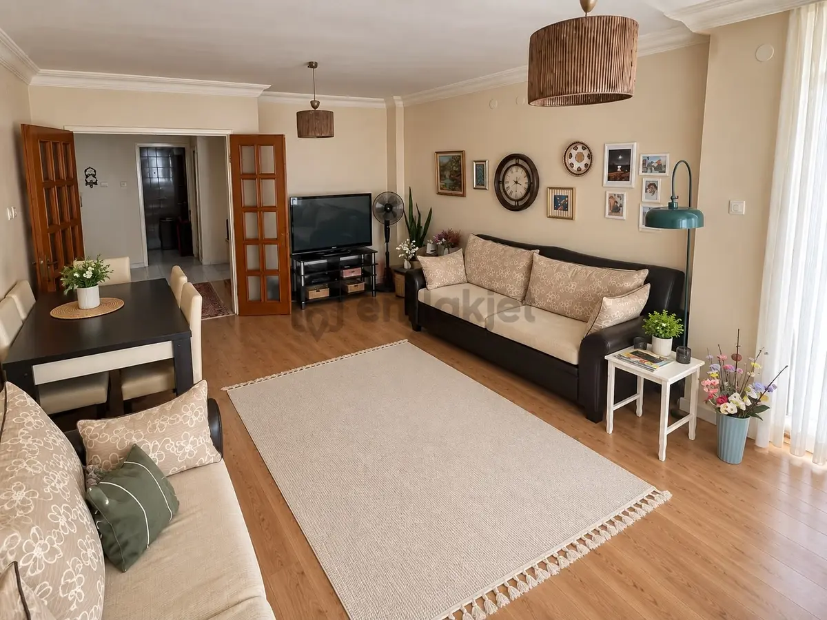 Elvankent Ayyıldız Mh. Armağan Sitesi Ara Kat 3+1 Satılık Daire - 3