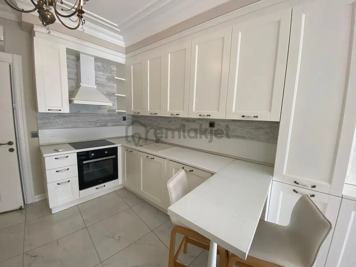 Bessden Collesium Rezidans'da Kiralık Eşyalı Lüks 1+1 Daire - 7