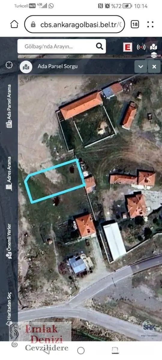 Karagedik Köy İçinde 768 M2 Tek Tapu