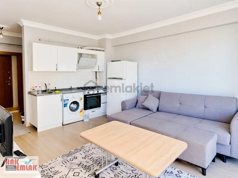 Hak Emlak'tan Üniversite Bölgesinde Kiralık 1+1 Eşyalı Daire - 6
