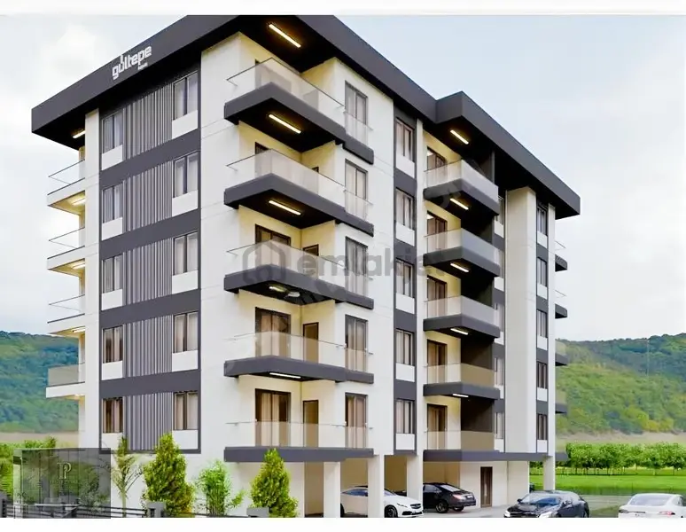 Finike İskele'de Modern Mimarili Projeden 1+1 Daireler - 4