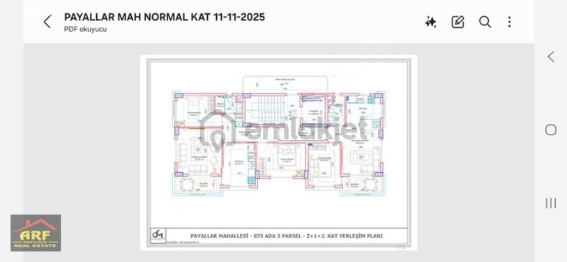 Payallar'da 4 Kat İmarlı, Park Cepheli 573 M² Satılık Arsa! - 10