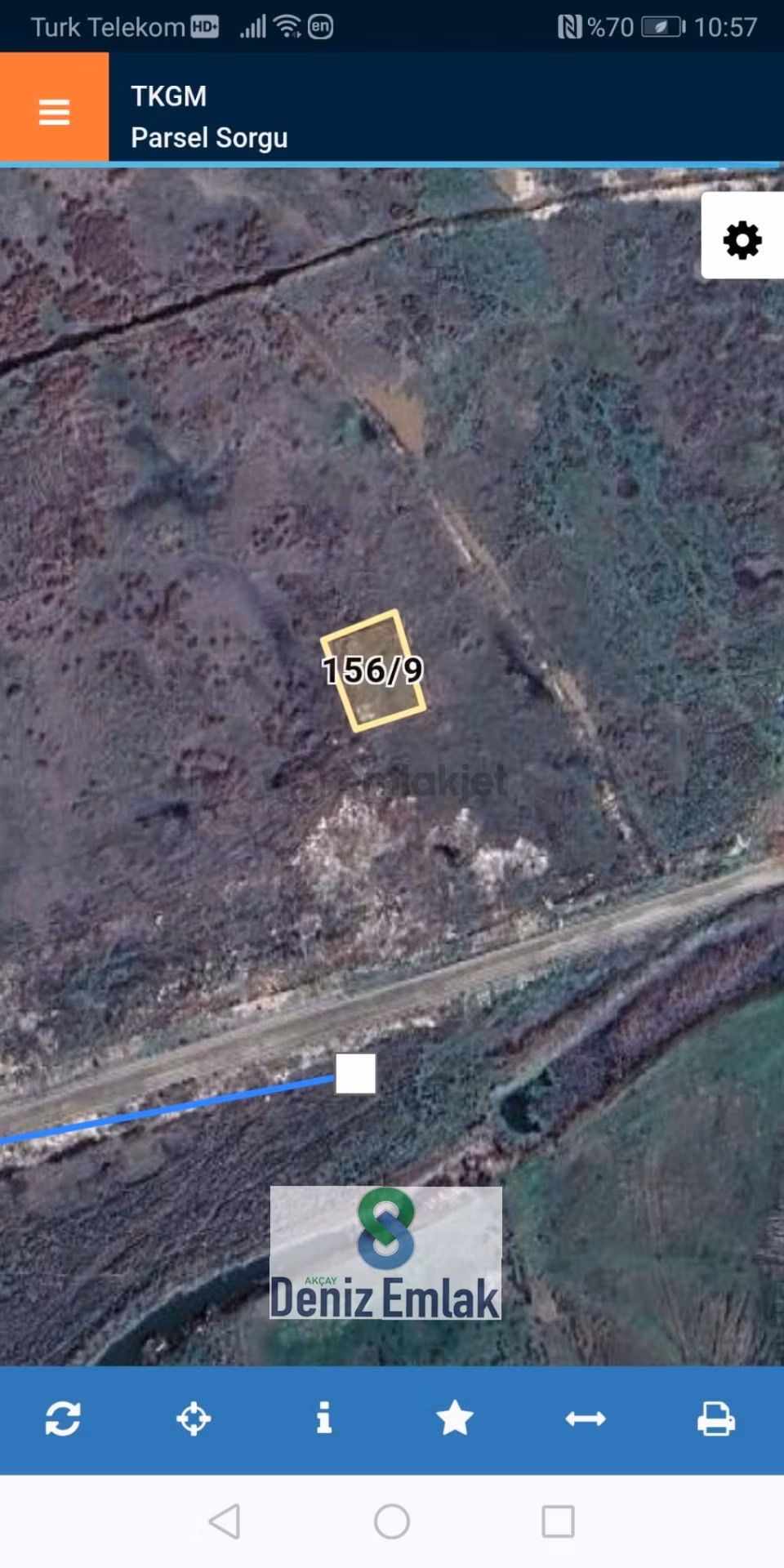 ∞ Denizden ∞ Edremit Çıkrıkçı Da 328 M2 Denize 800 M Satılık Arsa - 2