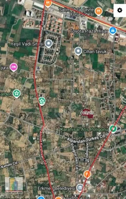 Erkmen-fevzi Çakmak 5.292 M2 Satılık Tarla - 3