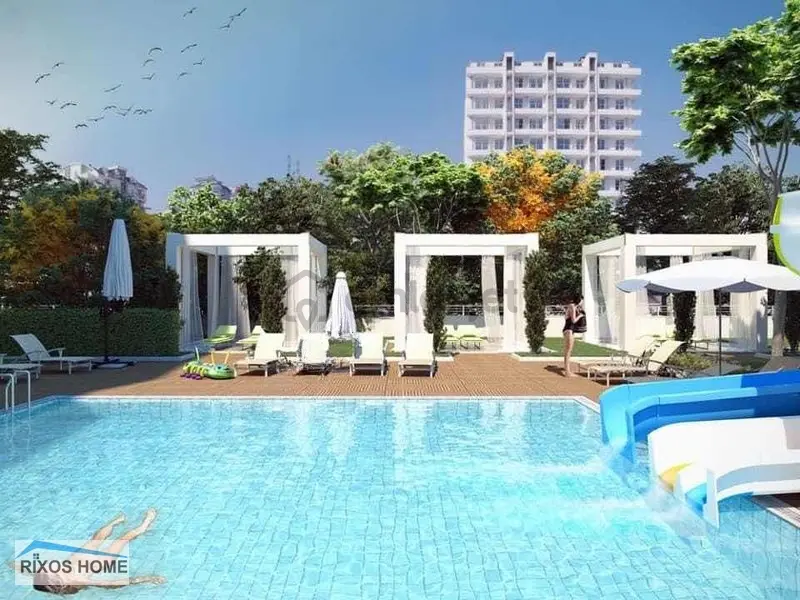 Alanya Avsallarda Satılık Perli Tower Sitesinde Daireler - 5