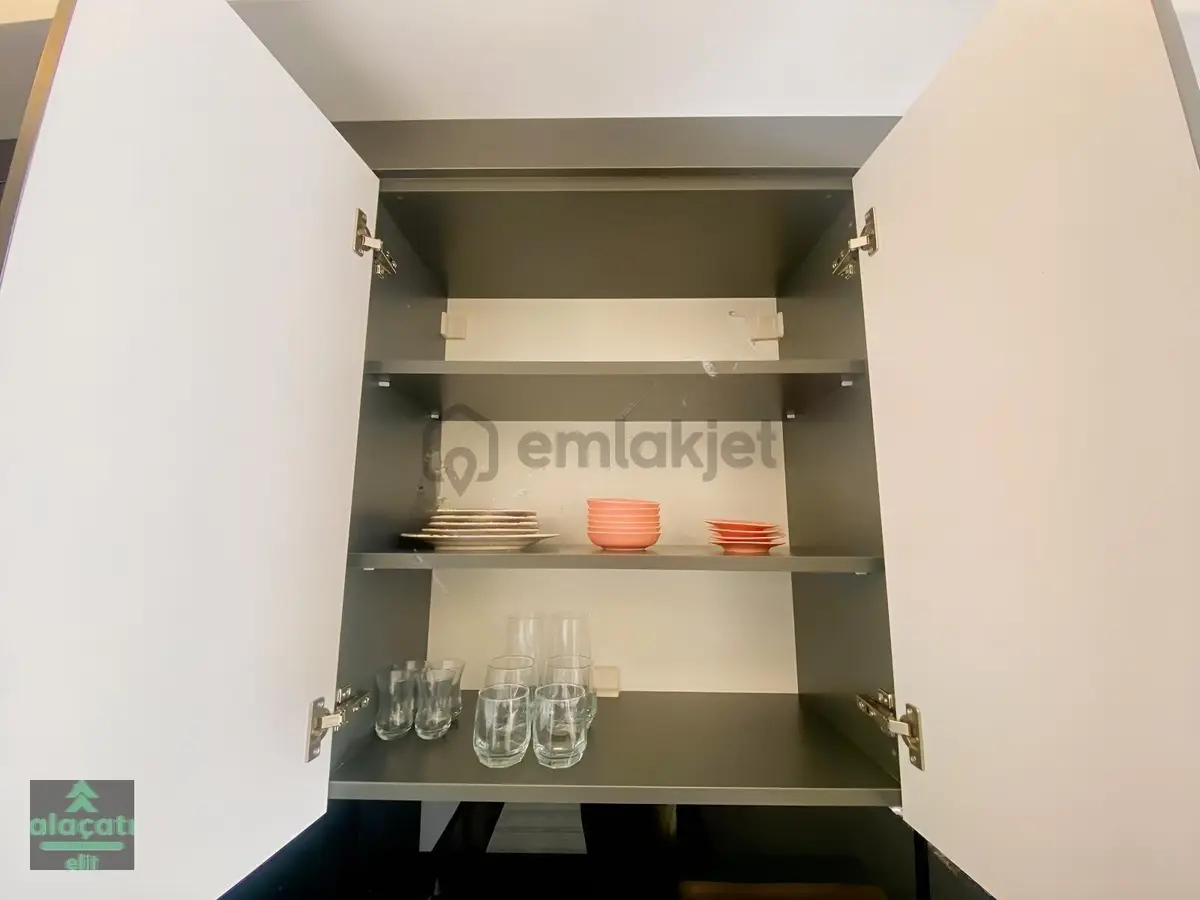 Alaçatı'dan Arakat Eşyalı Kiralık 1+1 Daire - 11