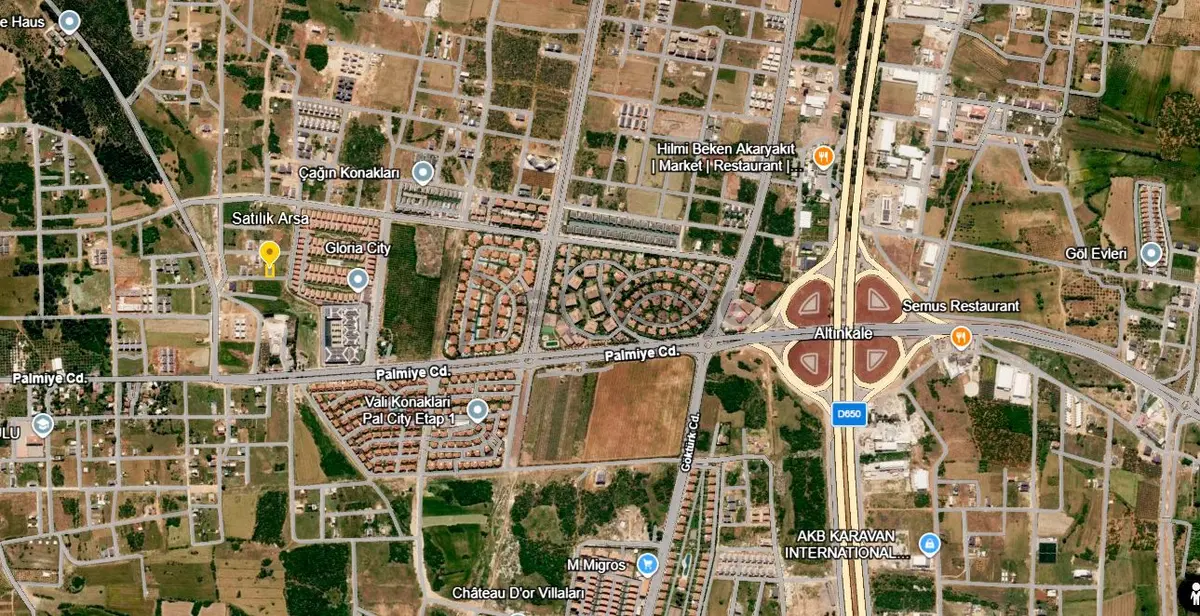 Antalya Döşeme Altında Satılık Arsa Villa İmarlı - 9