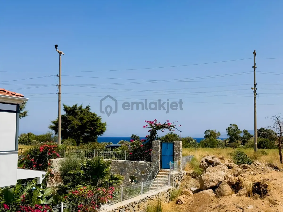 Datça Merkezde Denize Çok Yakın İskanlı Tek Villa - 34