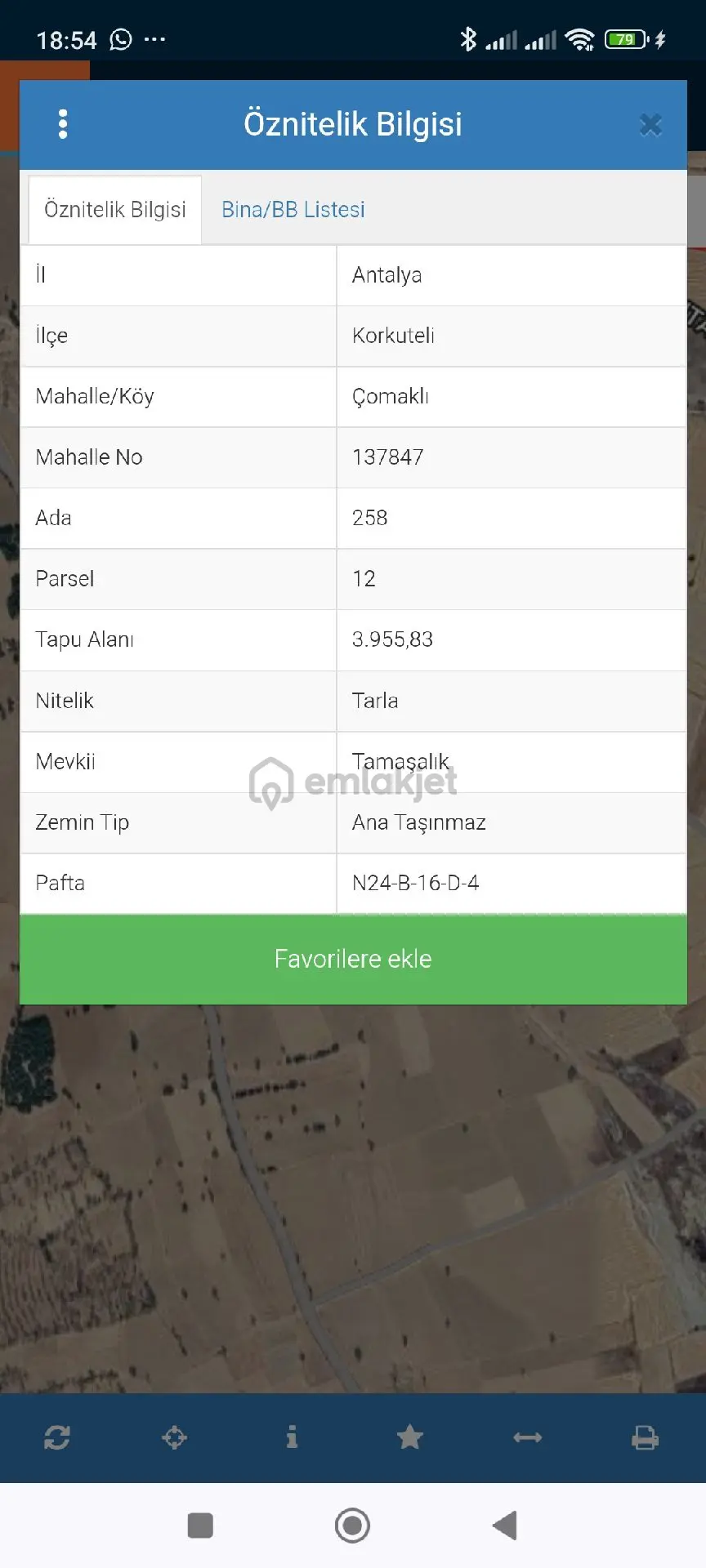 ✅antalya✅korkuteli✅çomaklı Da ✅satılık 3.955m2 Tarla - 4