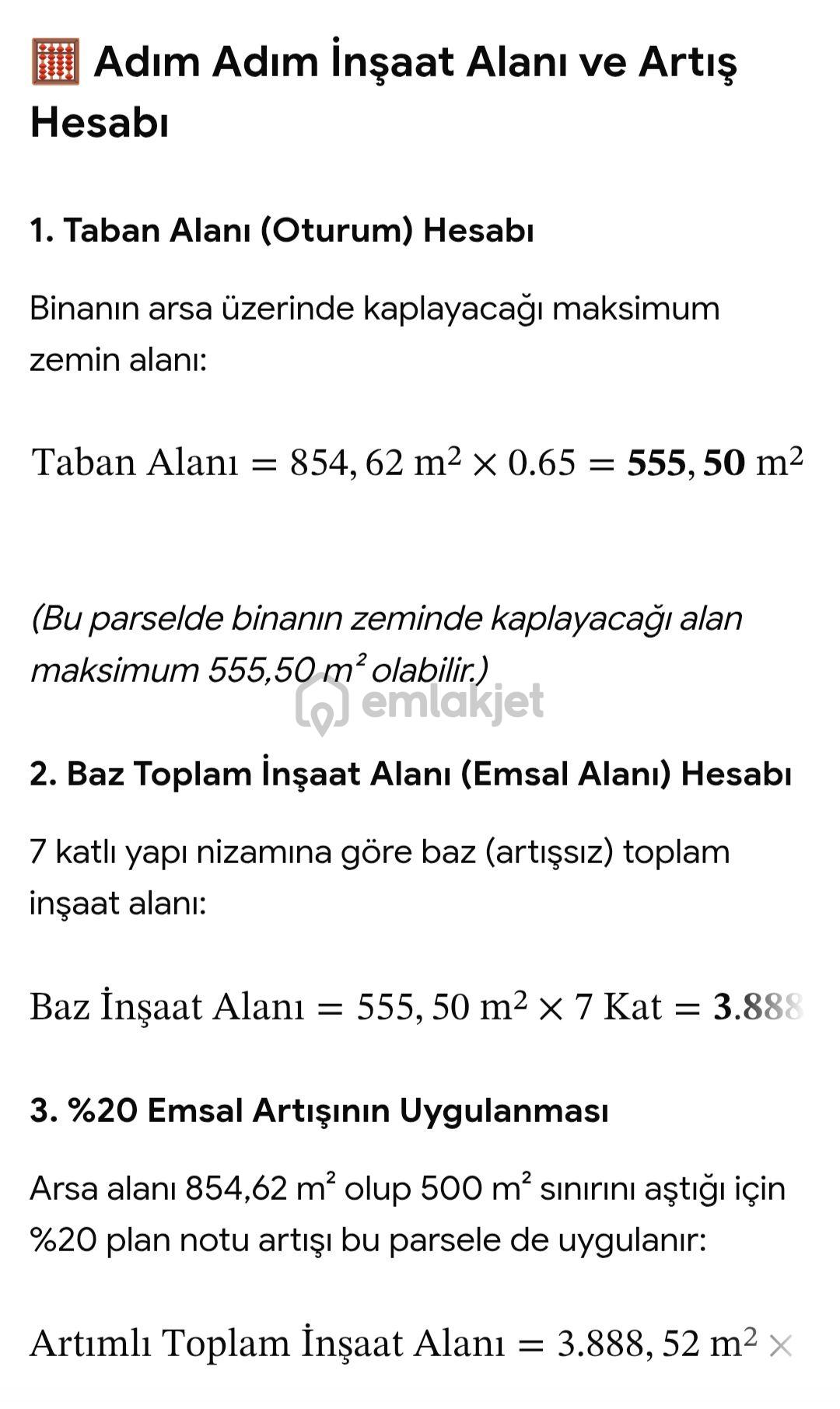 Sahibinden Sahibinden 7 Kat, 48 Daire Getirili Arsa - 6