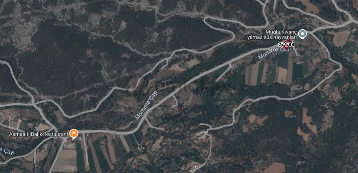 Muğla Menteşe Yemişenderede Satılık İmarlı Arsa - 15