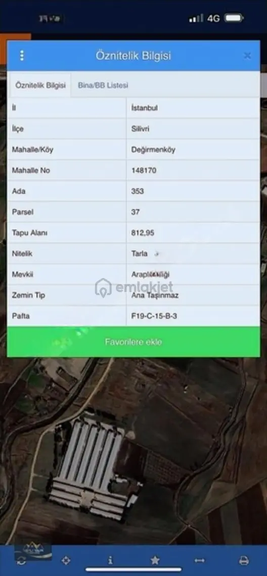 Değirmenköy 813 M Tek Tapu Satılık Arsa - 6