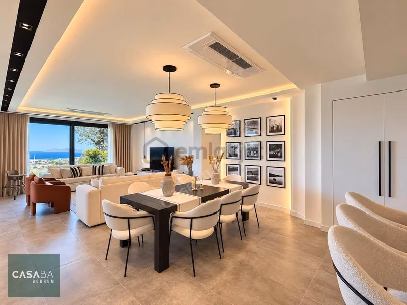 Muhteşem Manzaralı 1.000 M² Arsa Paylı Tek Katlı 4+1 Villa - 17