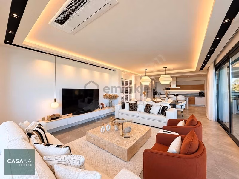 Muhteşem Manzaralı 1.000 M² Arsa Paylı Tek Katlı 4+1 Villa - 18