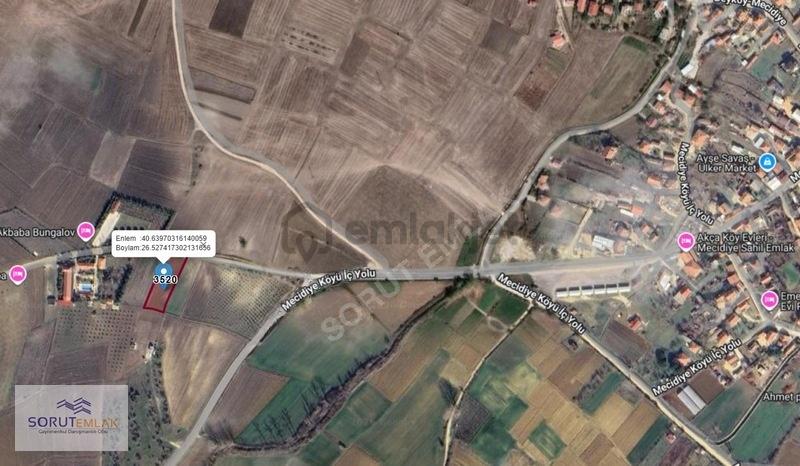 Mecidiyede İmar Sınırında Yola Cephe Satılık 1920 M2 Tarla - 3