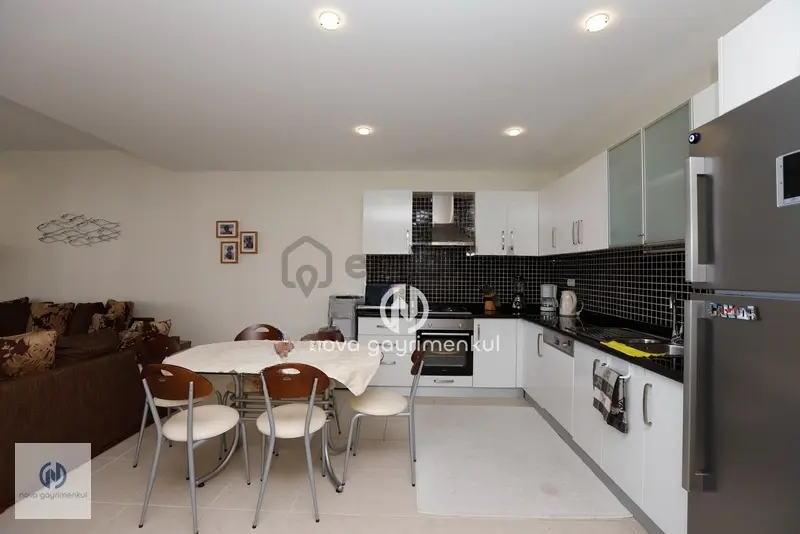 **nova** Queenaba Sitesinde Deniz Manzaralı Eşyalı 3+1 - 6