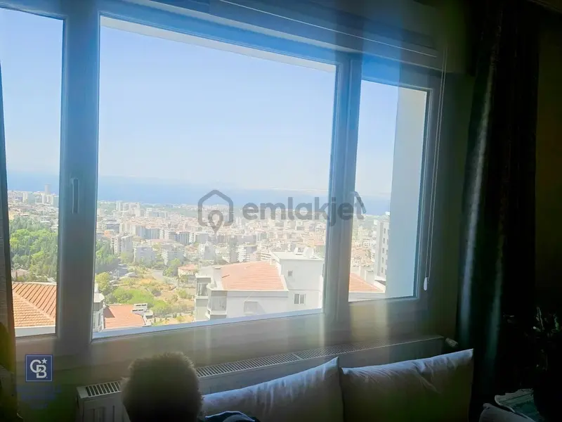 Ata Sitesinde Deniz Manzaralı Kiralık 3+1 Daire - 13