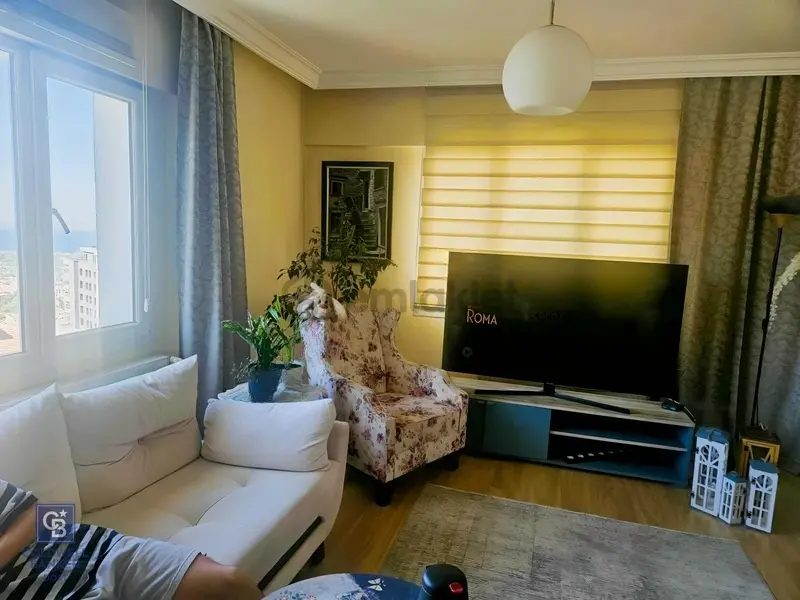 Ata Sitesinde Deniz Manzaralı Kiralık 3+1 Daire - 8
