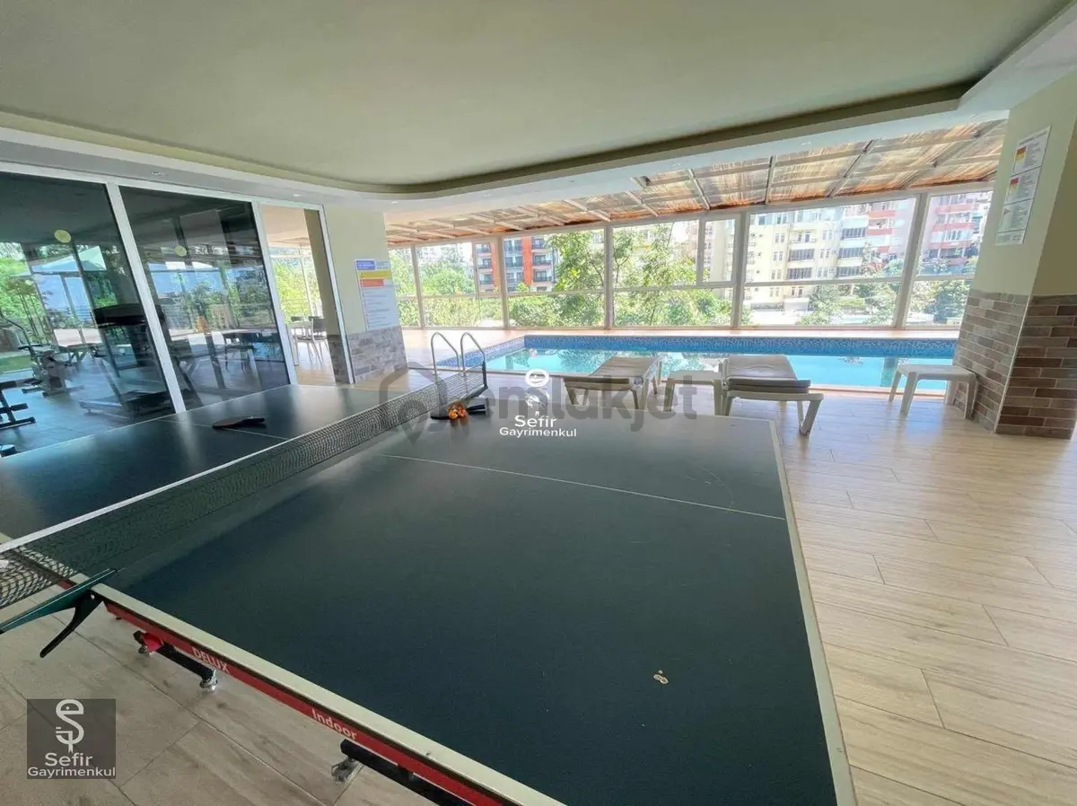 Alanya Kestel'de 1+1 Full Aktiviteli Sitede Eşyalı Daire - 17