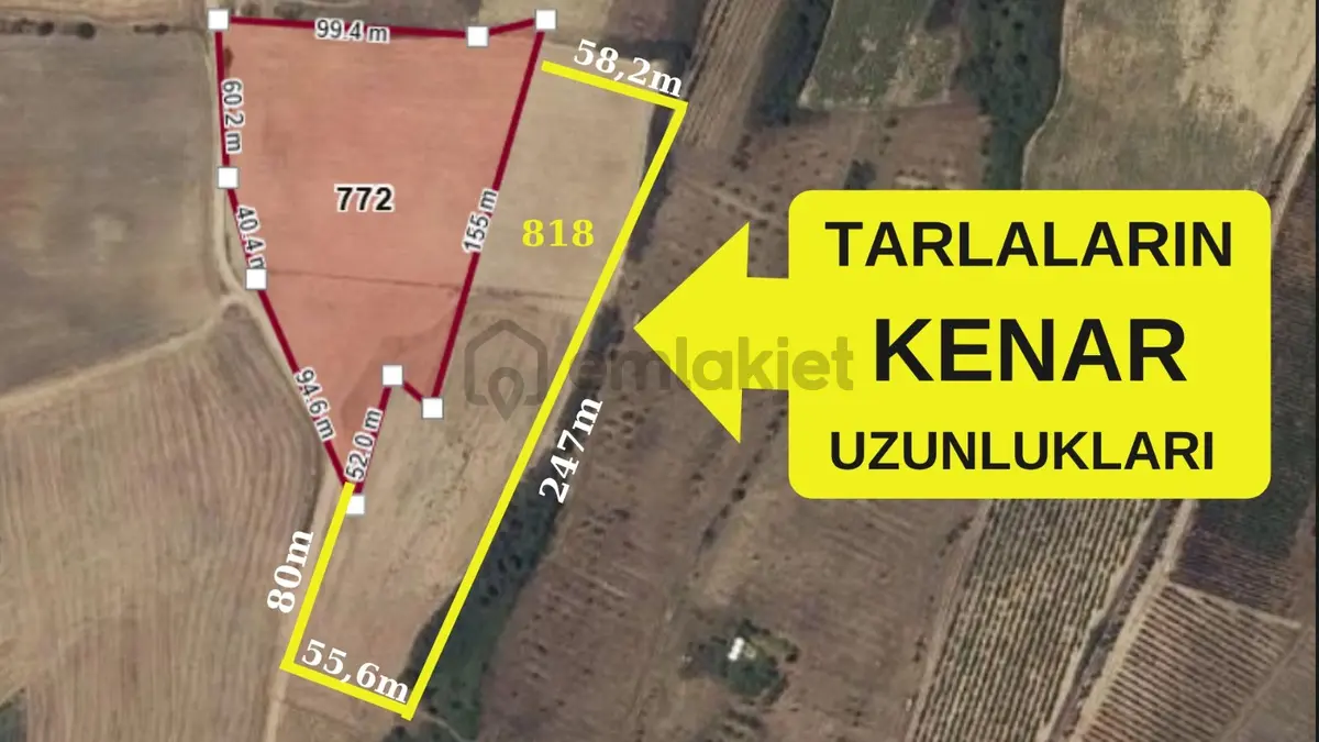 Edirne İpsala Sarpdere-satılık Tarla-yolu Var-29 Dekar - 4