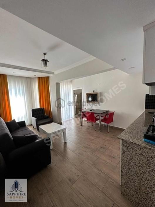 Alanya Merkezde Kiralık Eşyalı 1+1 Daire