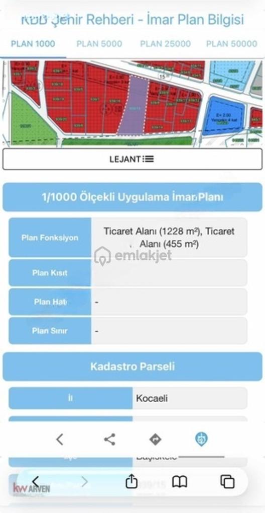 Kw Arven'den Caddeye Cephe 1719 M2 Ticari Arsa - 6
