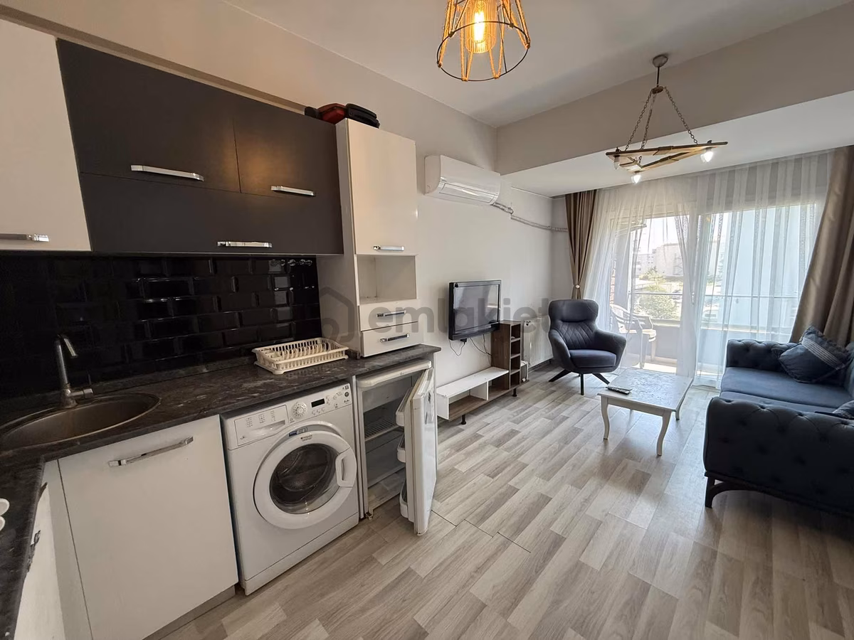 Seyrek Studio City 2.etapta 1+1 Eşyalı Kiralıl - 9