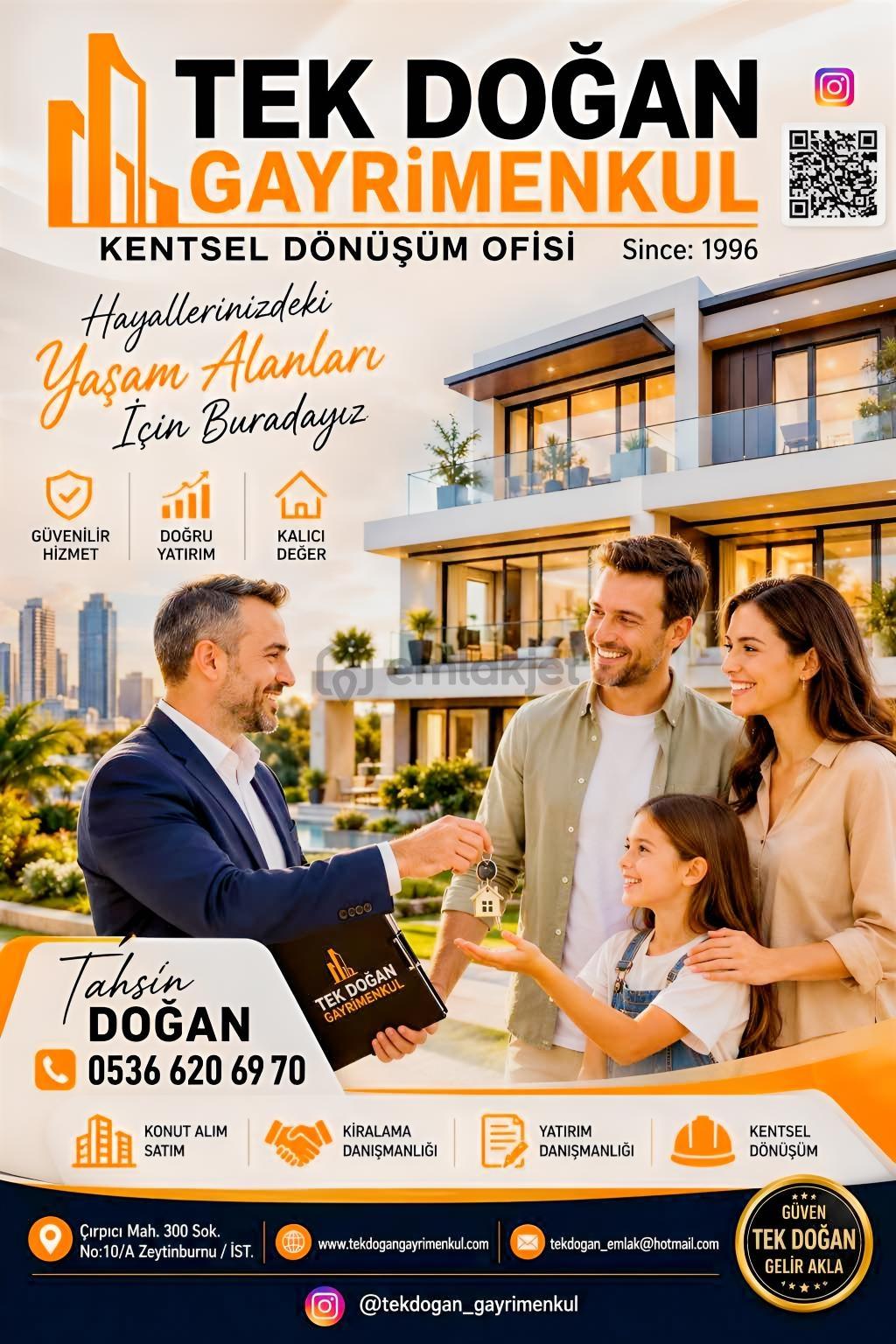 Tek Doğan'dan Çırpıcıda Satılık 2+1 3.kat Tek Daire Üzeri - 22