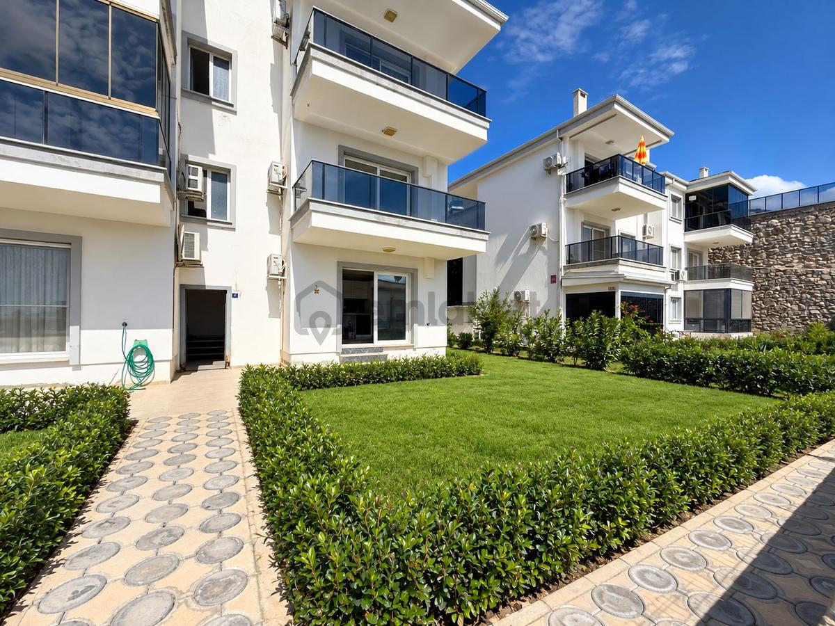 Butik Site İçi Deniz Manzaralı Geniş Bahçeli , 1+1 Daire - 3