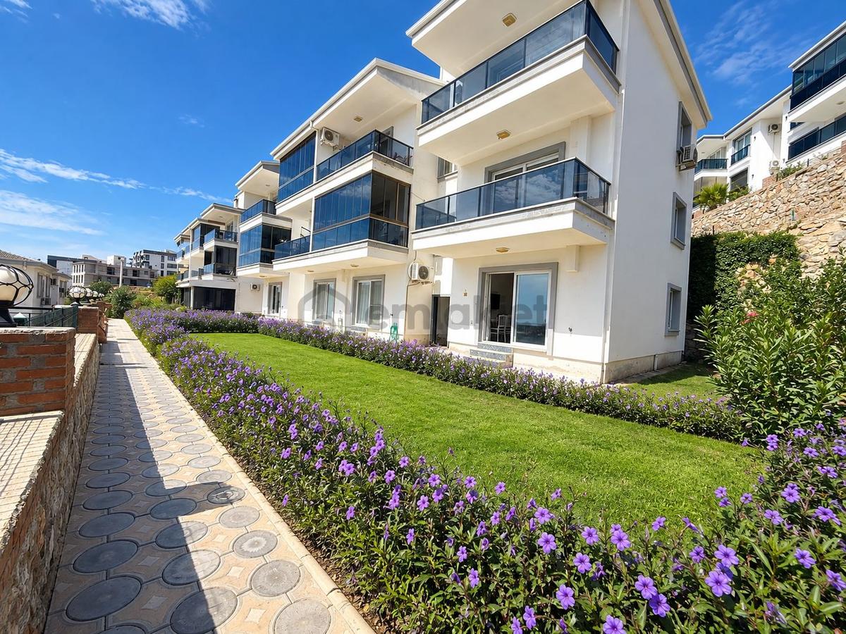 Butik Site İçi Deniz Manzaralı Geniş Bahçeli , 1+1 Daire - 5
