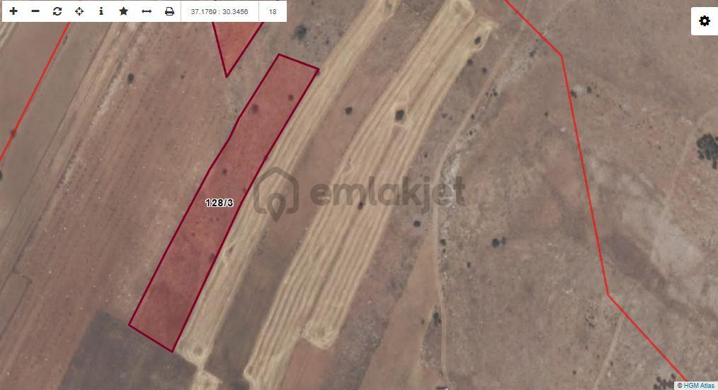 Korkuteli Çaykenarı’nda 6.475 M² Satılık Tarla - 9