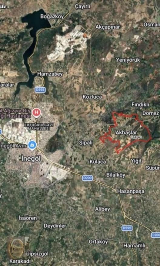 Roma 'dan Akbaşlar Mh. Satılık Tarla - 4