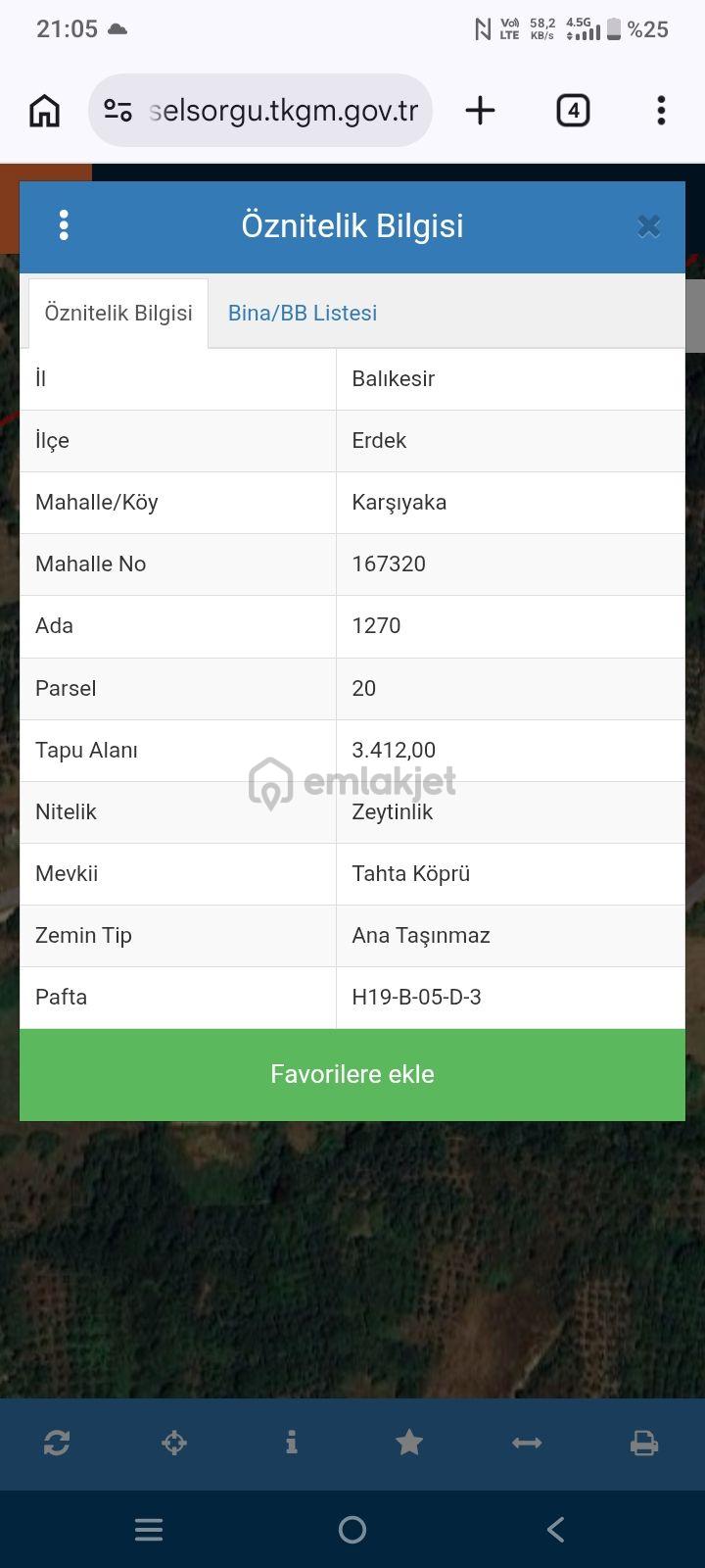 Erdek Karşıyada 3412 M Zeytinlik - 11