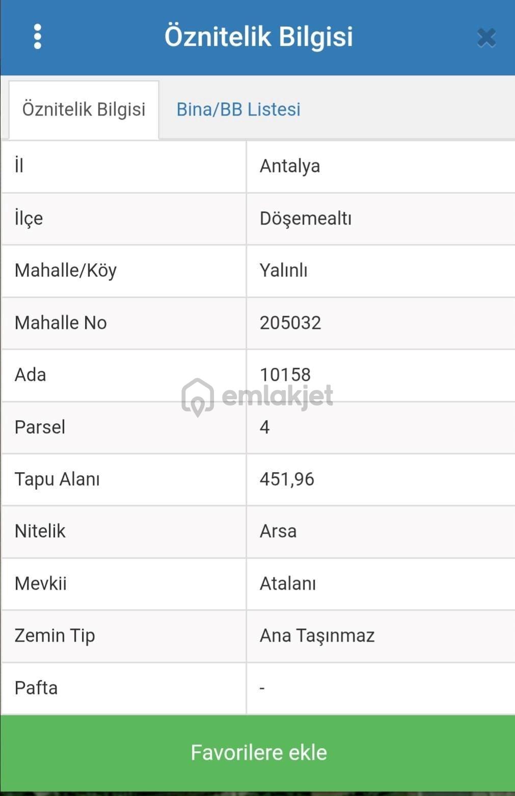 Türk Emlak'tan Döşemealtı Yalınlı'da Satılık Arsa - 2