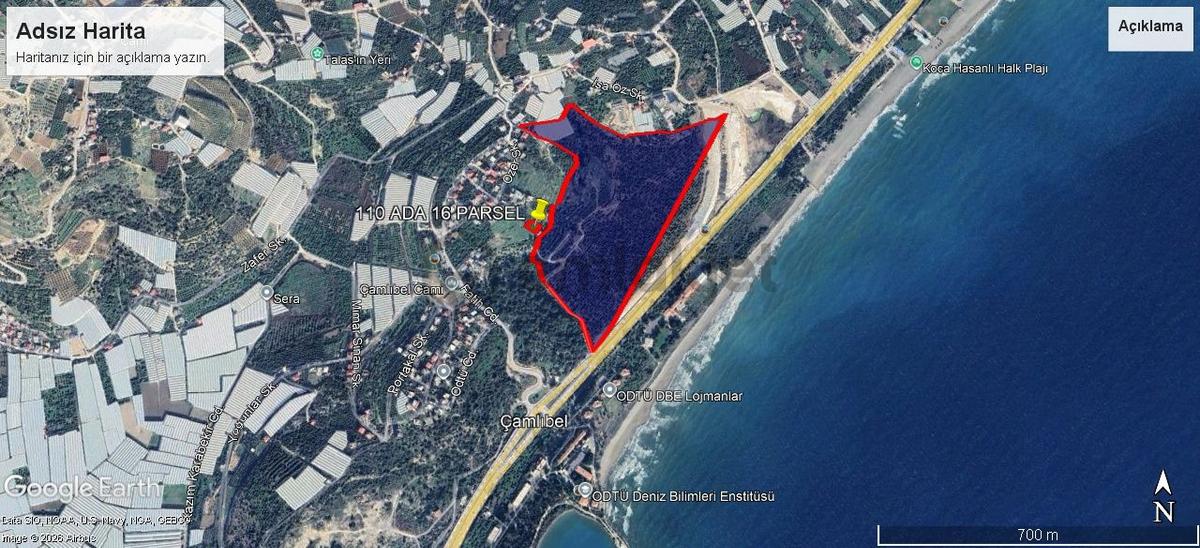 Lemas Emlak : Deniz Manzaralı Satılık Arsa - 4