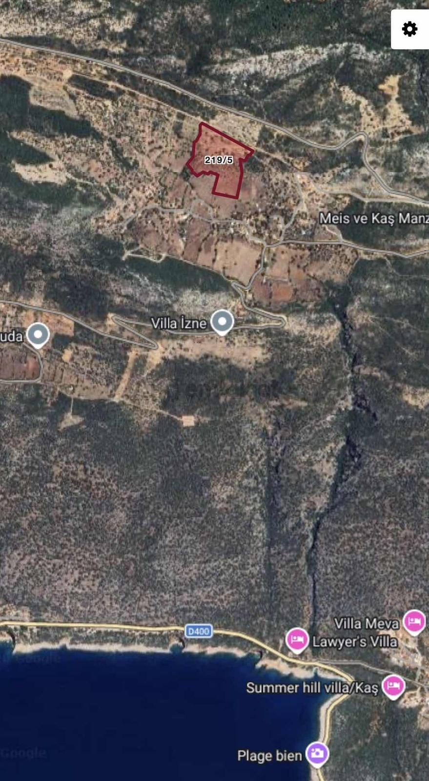 Antalya Kaş Gökçeören'de 37.847 M2 Satılık Tarla - 4