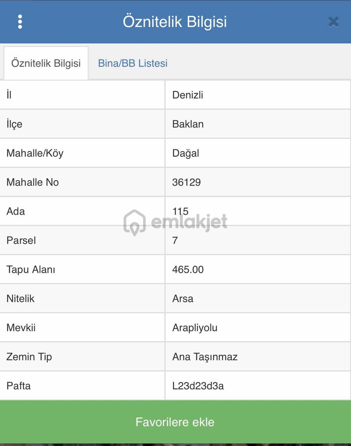 Şehzade'den Baklan İmarlı Arsa 1300 M2 B+2 Kat - 3