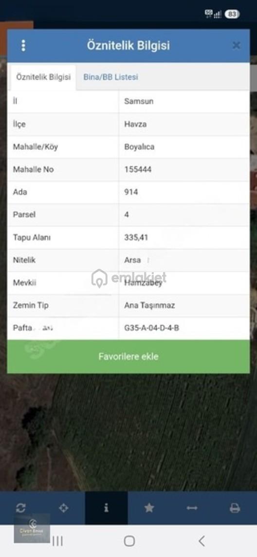 Civan Emlaktan Havza'da Satılık Arsa - 5