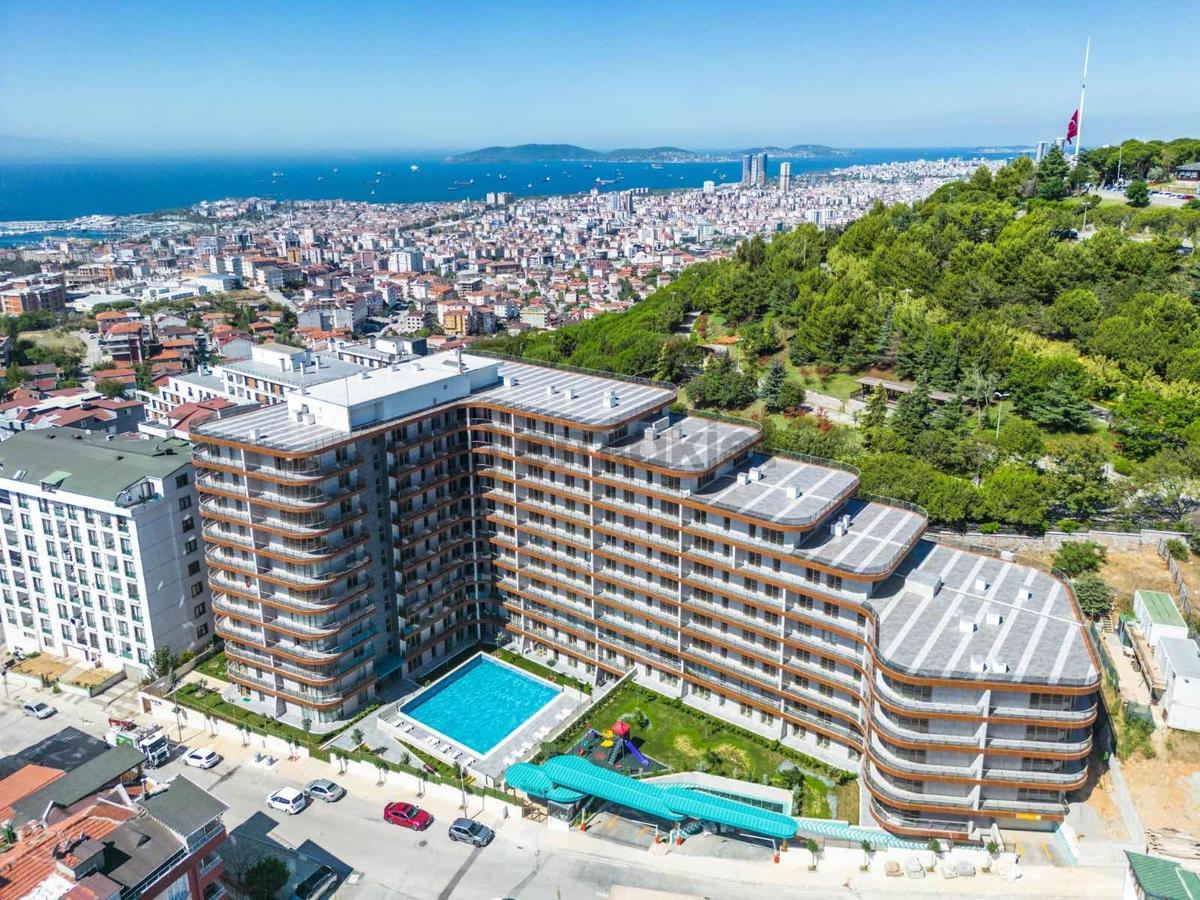 Qadraj Satış Ofisi Rezidans | Deniz Manzaralı Balkonlu 2+1 - 5