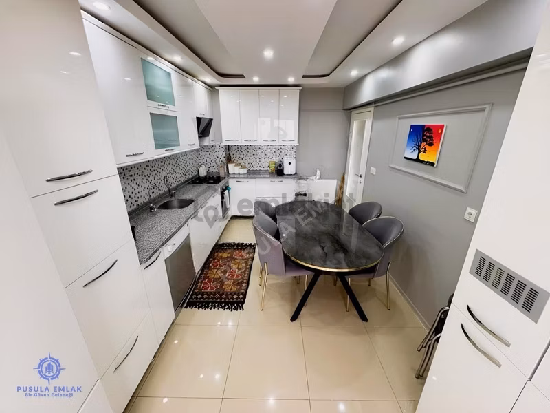 Pusula 'dan Panoramik Manzaralı Ful Yapılı 3+1 Geniş Daire - 7