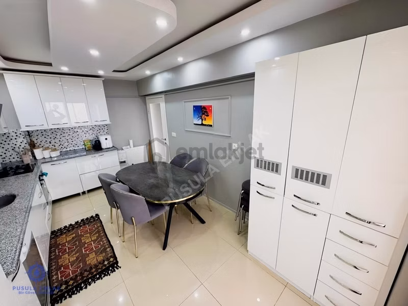 Pusula 'dan Panoramik Manzaralı Ful Yapılı 3+1 Geniş Daire - 8