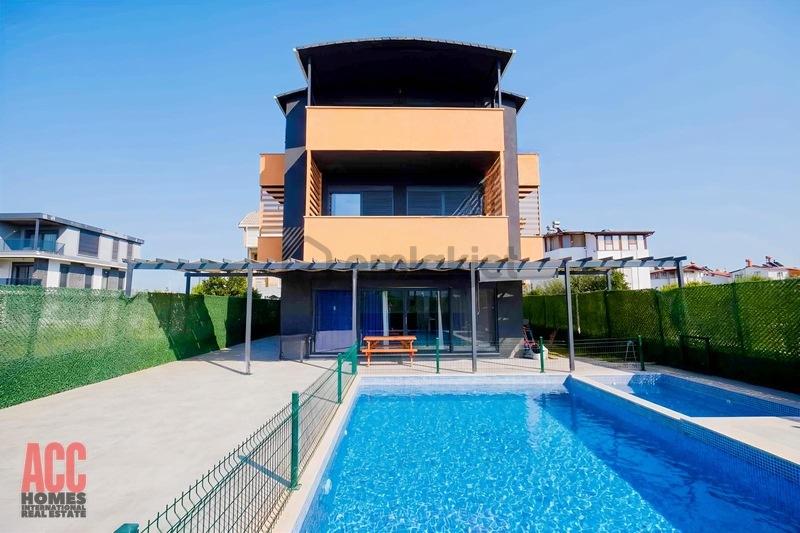 Kadriye Merkezde Özel Havuzlu, Full Donanımlı 3+1 Triplex Vill - 28